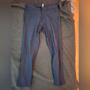 Blue Lululemon Commission Slim-Fit Pants 32" Warpstreme